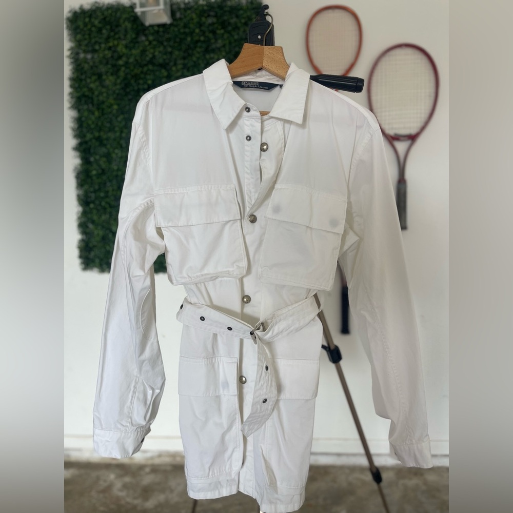 POLO by Ralph Lauren Utility Button-Up Jacket with Belt